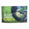 Fahne Es gibt keinen Planet B.