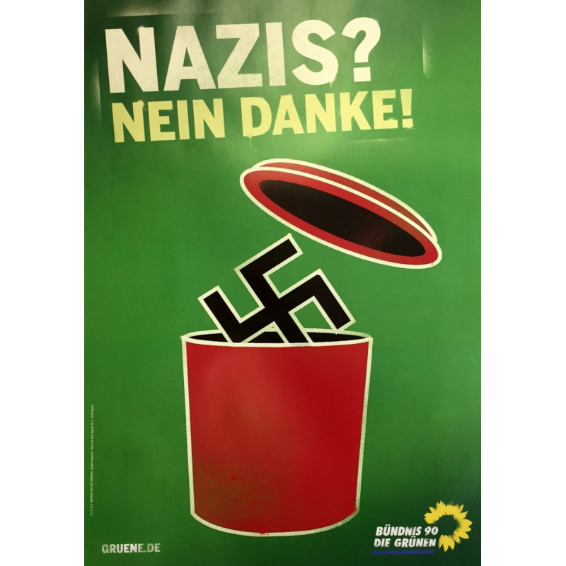 Plakat A1 Nazis? Nein Danke!